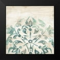 thumbnail image 2 of Vess, June Erica 15x15 Black Modern Framed Museum Art Print Titled - Serene Cerulean VIII, 2 of 5