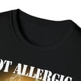 thumbnail image 3 of Peanut Allergy, Gildan Unisex Softstyle T-Shirt, Cool Graphic Tee, S-3XL, 3 of 3