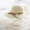 White, variant on Ponytail Sun Hat 23in Foldable Straw Visor with Bow Open Top Wide Brim Beach Hat for Summer Vacation Travel Outdoor Garden Styling White 22-22.8 in