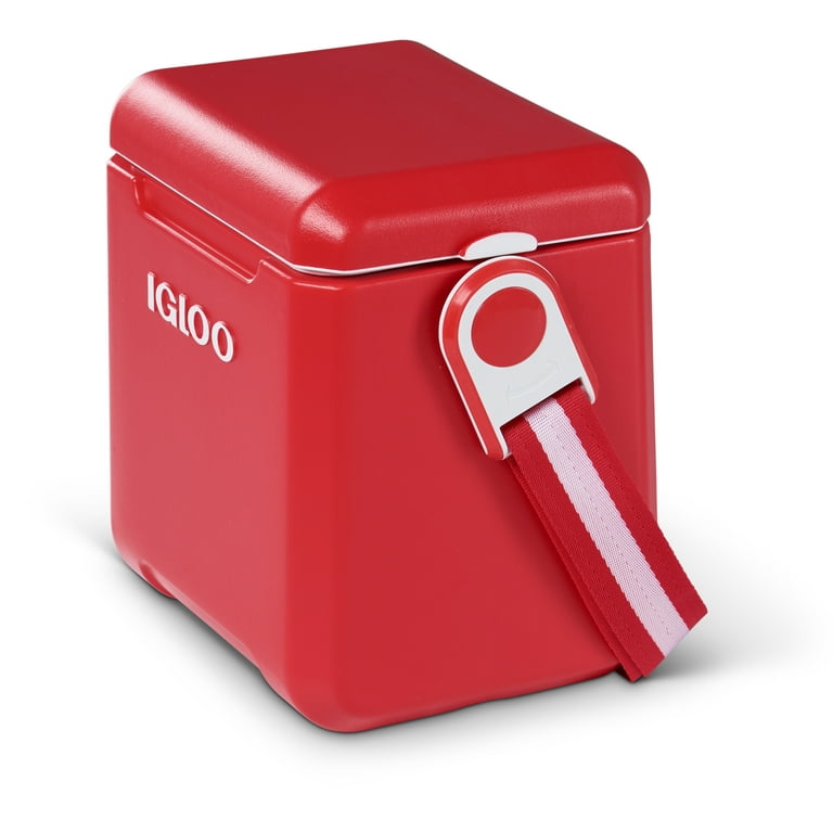 Igloo 11 Quart Red Hard Side Cooler, Tag Along Too with