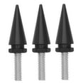 thumbnail image 6 of PAMINGONO Windscreen Bolts Metal Black 3Pcs Decorative, 6 of 8