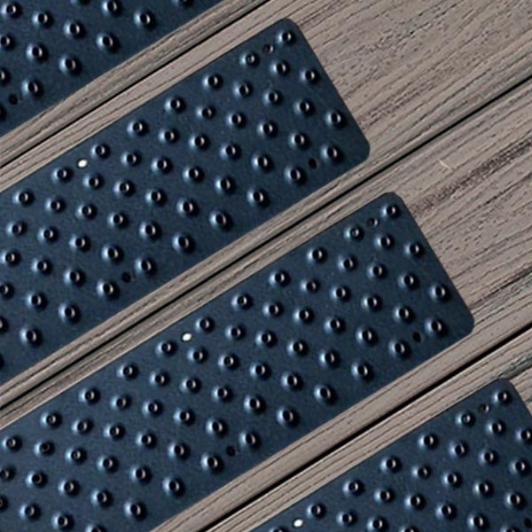 Handi Treads 30 inch NonSlip Tread, PowderCoated Black, Pack of 6