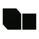 thumbnail image 1 of 10 hojas de pegamento adhesivo de terciopelo para manualidades, suaves, impermeables, para hacer muebles Negro, 1 of 9