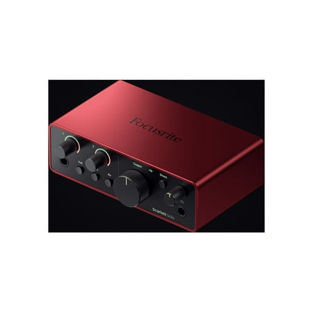 Focusrite - Scarlett Solo Studio 4th Generation Audio Interface - Red
