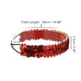 thumbnail image 4 of Unique Bargains 1 Pc Elastic Band Sequins Headbands for Women Red, 4 of 6