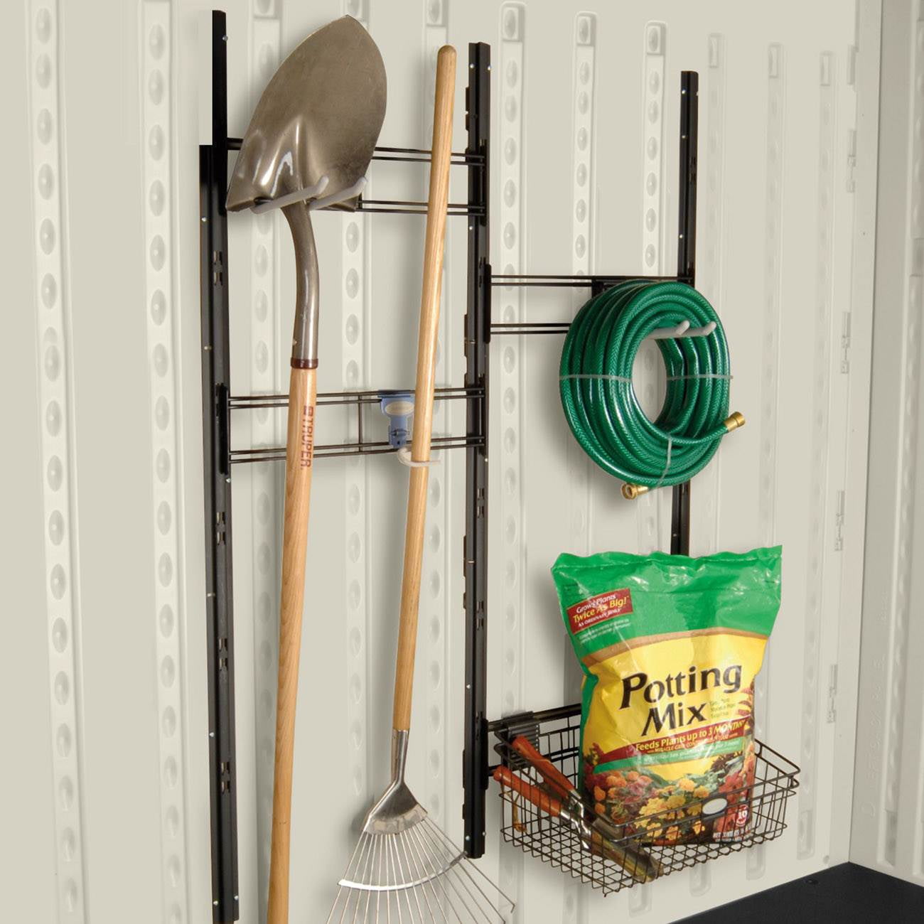 Suncast Corporation BMSA3B Bracket Hooks Basket Kit For Blow Molded Sheds Walmart Canada