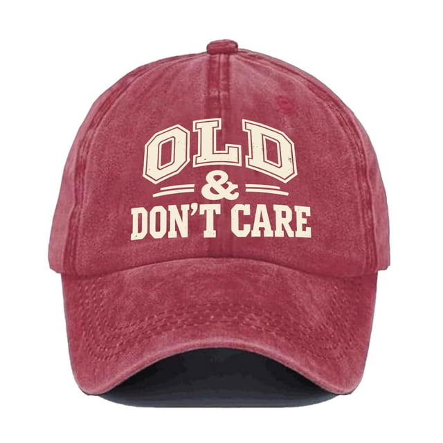 Baseball Cap for Outdoor Sports and Everyday Use with Washed Finish and Printed Design for Versatile Daily Wear