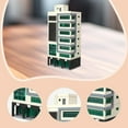 thumbnail image 6 of LeeQinersw Modern Building Model Ornament 1:150 N Scale Easy Assembly Architecture Scenery Layout Diorama for Railway Scenery Sand Table Light Yellow, 6 of 7