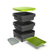Maze RSI-MC-WORM 4 gal Stationary Worm Compost Farm, Black