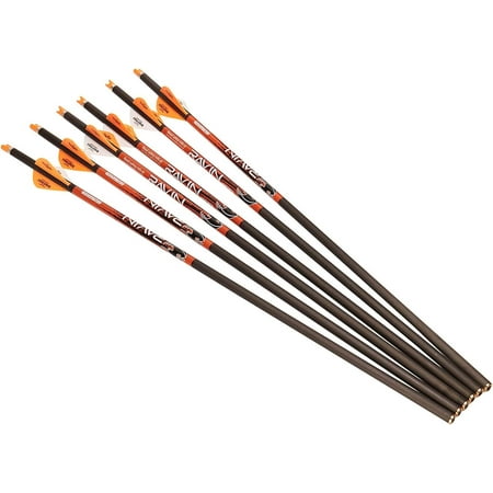Ravin Carbon Crossbow Arrows 400 Grain .003 - Six Pack UPC :815942021385