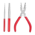 thumbnail image 3 of Herramienta de bucle de alambre de 3 uds, varillas de bucle de alambre que forman anillos, alicates para hacer fianzas, mandril de bucle de alambre,, 3 of 7