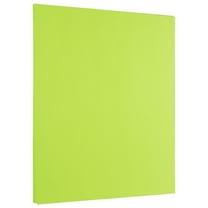 JAM Paper Bright Paper, 8.5x11, 500/Pack, 24lb Lime Green