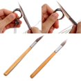 thumbnail image 3 of 2 uds., cuchillo de ágata pulidora de ágata, joyería de oro y plata, herramienta de joyería artesanal de arcilla, 3 of 5