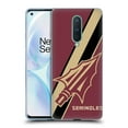 thumbnail image 1 of Head Case Designs Officially Licensed Florida State University FSU Florida State University Stripes Soft Gel Case Compatible with OnePlus 8 5G, 1 of 7