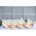 thumbnail image 2 of Ambesonne Cartoon Throw Pillow Cover 4 Pack, Colorful Birds, 18", Pale Blue Marigold Pink, 2 of 7