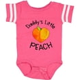 thumbnail image 3 of Inktastic Daddy's Little Peach Cute Peach Heart Boys or Girls Baby Bodysuit, 3 of 5