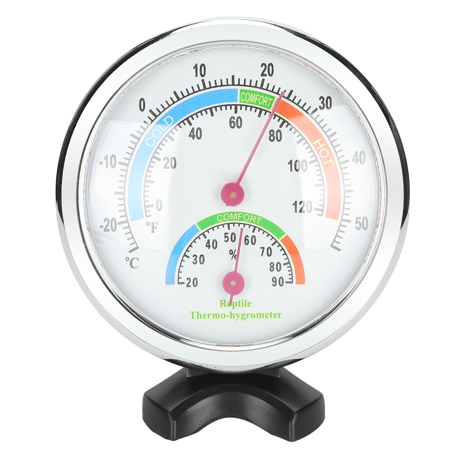 Reptile Terrarium Hygrometer, Luminous Function Reptile Thermometer Hygrometer For Reptile Box