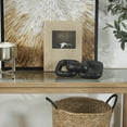 thumbnail image 2 of 11" x 3" Black Aluminum Chain Sculpture, by DecMode, 2 of 7