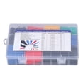 thumbnail image 4 of Tubos Retráctiles, Impermeables 5 Colores Aislados 12 Tamaños Relación De Contracción 2:1 Tubo Termorretráctil Para Electricista Para Electrónica Para Mantenimiento Diario, 4 of 8