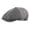 Dark Gray, variant on Men's Newsboy Cap Vintage Herringbone Flat Cap 8 Panel Gatsby Ivy Hat Winter Cabbie Cap Dark Green One Size