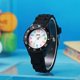 thumbnail image 3 of Reloj analógico de cuarzo para niños y niñas, bonita correa de nailon, esfera moderna: ¡aprender la hora es divertido! Reloj para profesores con hora para niños, 3 of 4