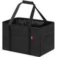 thumbnail image 1 of Bolsa de mano LHZK Standing Utility con marco de metal, tamaño grande, negra, 1 of 9