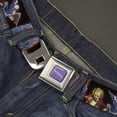 thumbnail image 2 of Beetlejuice Belt, Seatbelt Buckle Belt, Beetlejuice Graveyard Gargoyle Pose Black, 34 to 52 Inches, 2 of 9