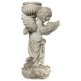 thumbnail image 5 of Northlight 17.5" Cherub Angel Bird Bath Outdoor Garden Statue, 5 of 5