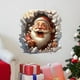 thumbnail image 1 of Calcomanía navideña para la pared, pegatinas para ventanas navideñas, decoraciones navideñas para el hogar con diseños coloridos para decoración estacional, 1 of 2