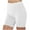 White, variant on Simua Summer Biker Yoga Shorts Women, High Waisted Tummy Control Workout Gym Cotton Running Short with Pocket