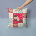 thumbnail image 2 of Colorpoint Persian Hymalayan 2 Cat Love Fabric Decorative Pillow, 2 of 4