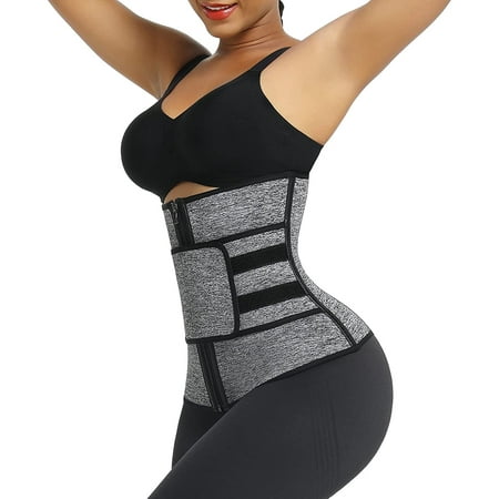 

COMFREE Long Torso Sauna Waist Trainer Corset Sweat Belt for Women Compression Cincher Band Workout Fitness