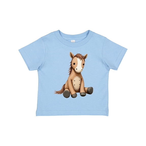 Inktastic Knitted Horse Boys or Girls Toddler T-Shirt
