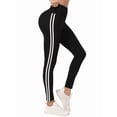 thumbnail image 2 of Women'S Yoga Lounge Leggings with Double Stripe Design, Comfort Fit, Non-See Through, 2 of 7