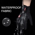thumbnail image 5 of Guantes de moto de otoño e invierno para hombre y mujer, resistentes al viento, antideslizantes, con pantalla táctil, forro polar, mantienen el calor para el trabajo, guantes deportivos para hombre y, 5 of 5