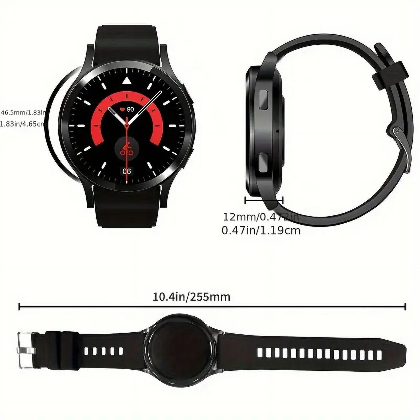 F8 Smartwatch Disc Men s And Women s Wireless Call And Health Monitoring Exercise Meter Step Waterproof Watch Walmart