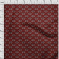 thumbnail image 3 of oneOone Cotton Cambric Fabric Lotus Block Printed Craft Fabric BTY 56 Inch Wide, 3 of 4