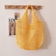 thumbnail image 2 of Summer Fashion Beach Bags Women Shoulder Bag Hollow Handwoven Simple Soft Handbag Large Casual Tote Storage Bag I, 2 of 5