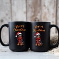 thumbnail image 3 of Merry Christmas Rottweiler Enjoys Woofmas Winter Xmas Holiday Mug Rottie Dog Lover Gifts Idea Coffee Tea Cup - 02022, 3 of 4