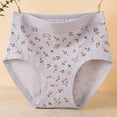 thumbnail image 2 of Dxzfnsa High Waisted Underwear for Women Cotton No Muffin Top Full Coverage Briefs Soft Stretch Ladies Panties Cotton Underwear for Women M-3XL, 2 of 7