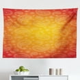 thumbnail image 1 of Modern Tapestry, Summer Fruit Ripe Watermelon Cuts Splashes of Juice Drops Print, Fabric Wall Hanging Decor for Bedroom Living Room Dorm, 2 Sizes, Red White and Fern Green, by Ambesonne, 1 of 1