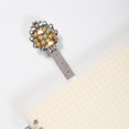 thumbnail image 2 of Seashell Reading Accessories: Vintage Silver Lace-Edged Bookmark, a Gift for Book Lovers and Avid Readers, 2 of 5