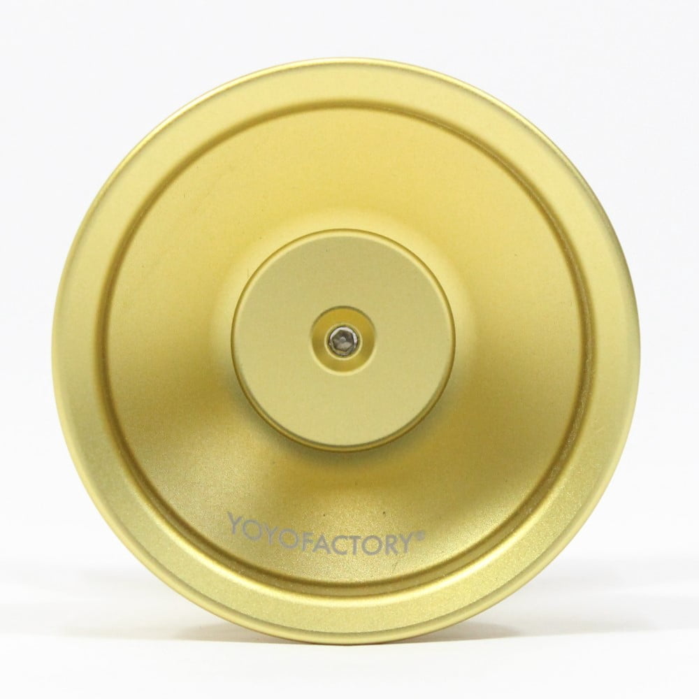 YoYoFactory Miracle 25 Yo-Yo - Hybrid - Miri & Mir Kim Signature YoYo (Gold Aluminum)