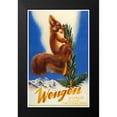 thumbnail image 2 of Vintage Apple Collection 10x14 Black Modern Framed Museum Art Print Titled - Squirrel, 2 of 5