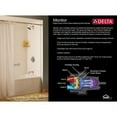 thumbnail image 2 of Delta Vero Monitor 14 Series H2Okinetic Tub & Shower Trim, Champagne Bronze, 2 of 2