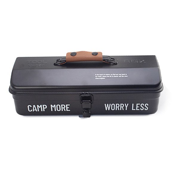 Lylong Portable Metaltool Box Camping Tool Box Suitcase For Screwdrivers Wrenche Drill