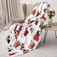 thumbnail image 3 of Sikiie Cute Cat And Christmas Gift Cozy Flannel Fleece Throw Blanket: Lightweight & Thick for All Seasons - Perfect for Women, Men, & Kids"60"x50", 3 of 6