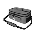 thumbnail image 4 of Yinanstore Sac de Premiers Secours Vide Organisateur de Kits d'Urgence Pochette de Rangement Multifonctionnelle Sac de Rangement Médical Portable pour Voyage Gym Randonnée Gris, 4 of 8