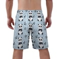 thumbnail image 3 of NICKSUN Men's Swim Trunks, Cute Print Quick Dry Summer Board Beach Shorts with Mesh Lining and Pockets, 3 of 6