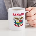 thumbnail image 4 of CafePress - Panama Coat Of Arms Designs Mug - 11 oz Ceramic Mug - Novelty Coffee Tea Cup, 4 of 4